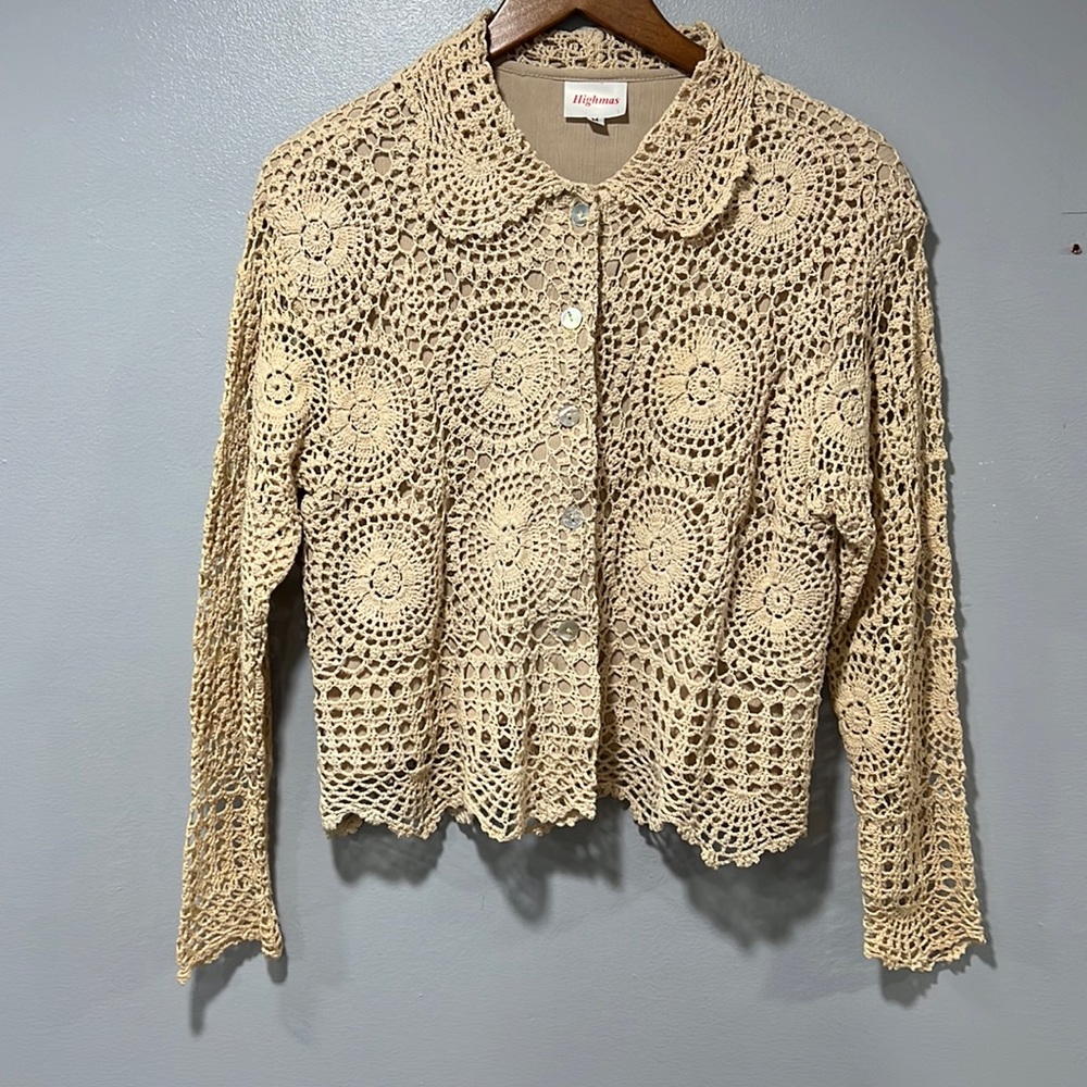 Crochet Overshirt